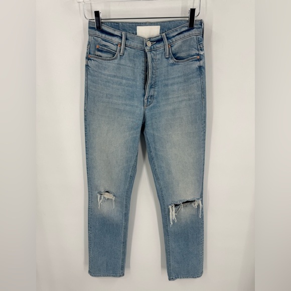 MOTHER The Dazzler Button Fly Ankle in Really Intoxicated size 25 jeans B2660 - Picture 2 of 6